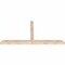 Ekena Millwork Portland Smooth Timber Gable Bracket, Douglas Fir, 72"W x 36"H x 3 1/2"D x 3 1/2"F, 12/12 Pitch GBW072X36X0404POR00SDF - alternate 5